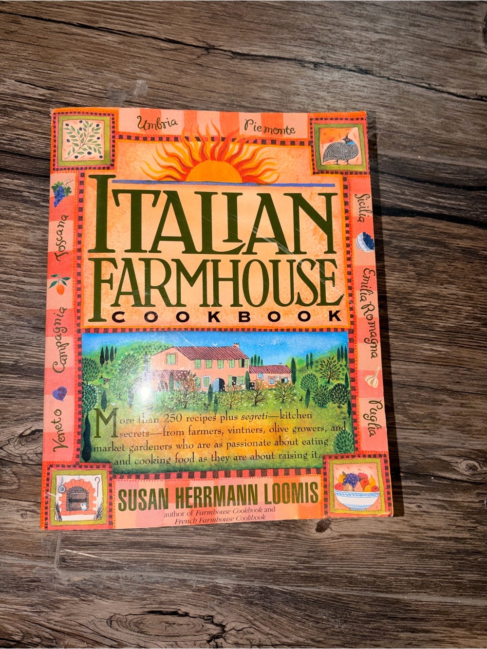 Orange Italian Farmhouse Cookbook